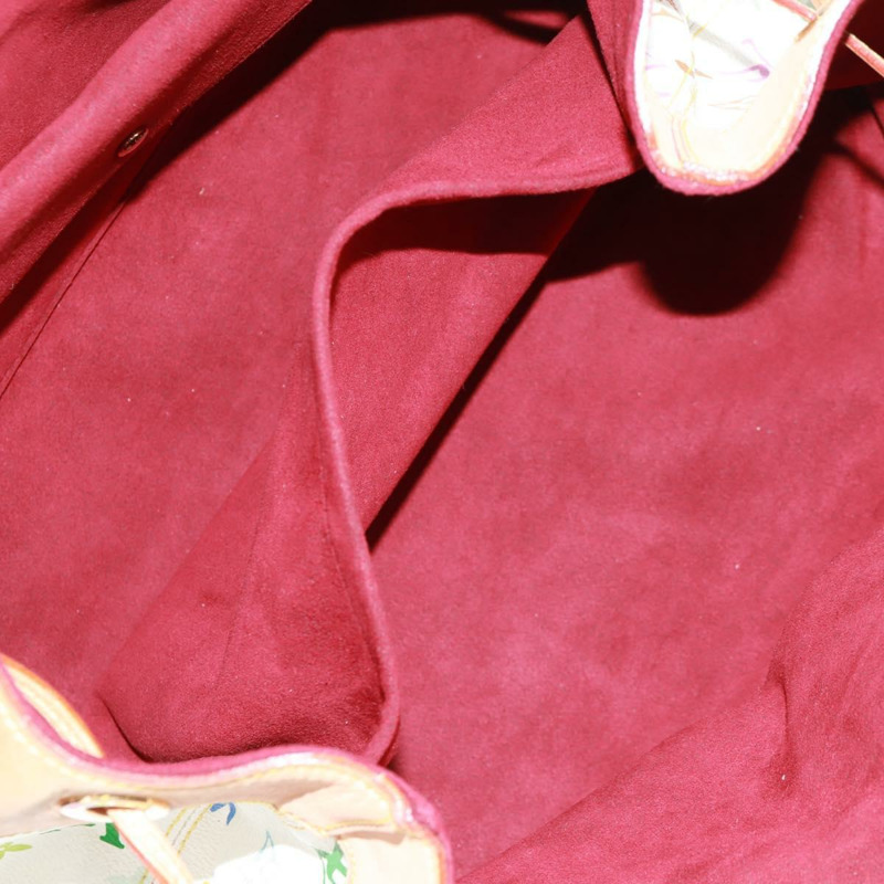 【日本直送】路易威登 Monogram Multicolor Ursula 手提包 白色 M40123 LV 正品 166892V-19