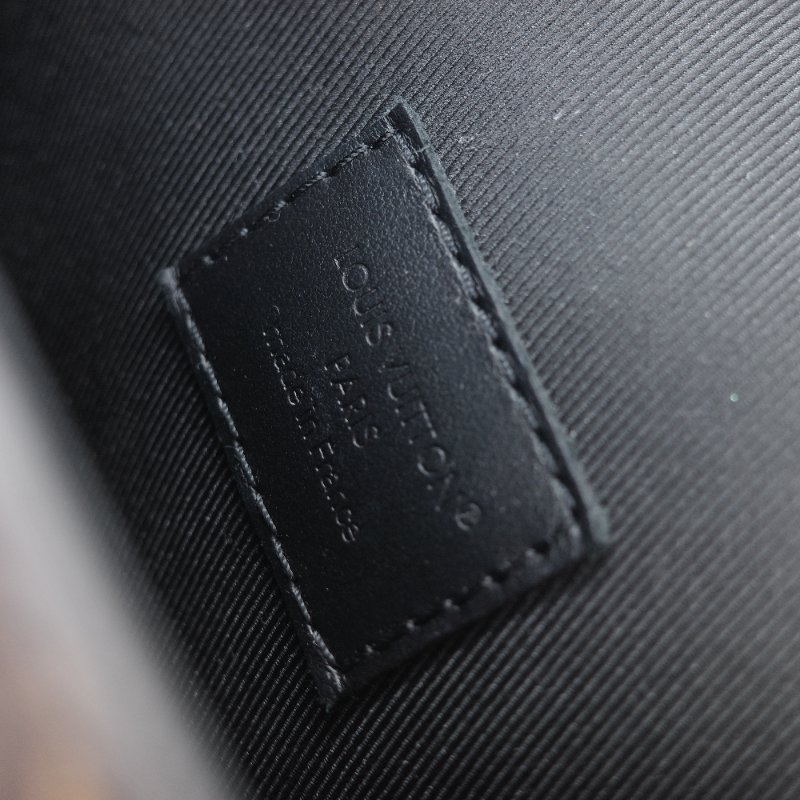 Louis Vuitton 路易威登 Steamer 經典老花 帆布 翻蓋斜背包-14