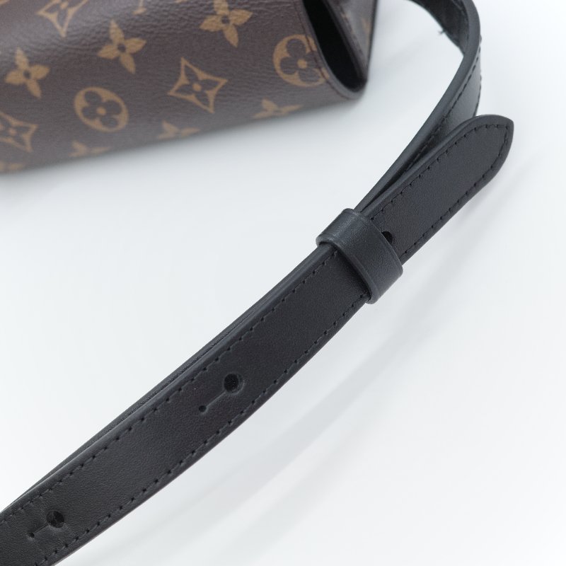 Louis Vuitton 路易威登 Steamer 經典老花 帆布 翻蓋斜背包-17