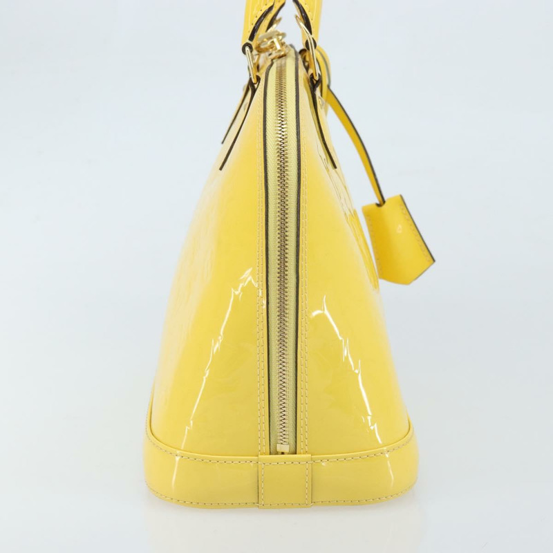 【日本直送】路易威登 Monogram Vernis Alma PM 手提包 Citrin M90101 LV Auth 173176V-3