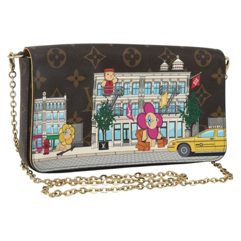 【日本直送】路易威登 Monogram Vivienne Pochette Felice 手袋 M81762 LV Auth 173194SAM-0