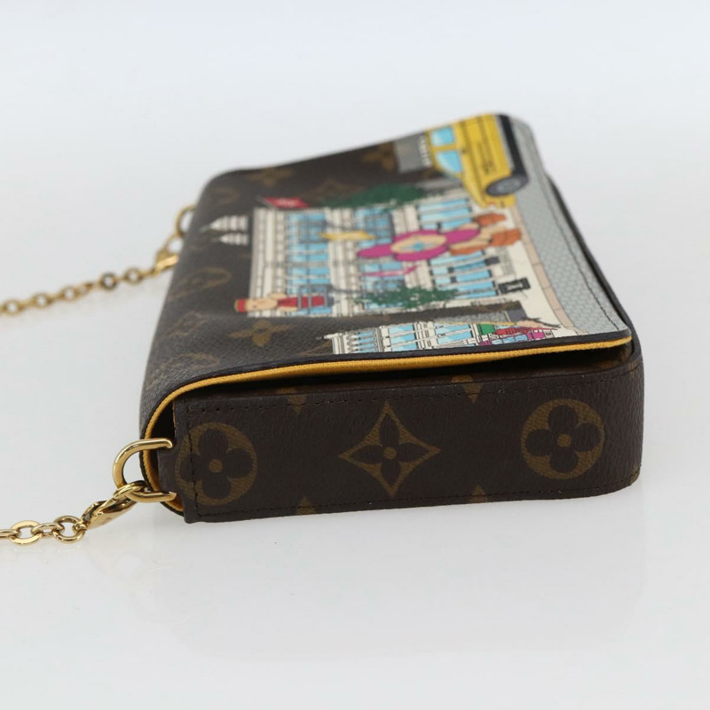 【日本直送】路易威登 Monogram Vivienne Pochette Felice 手袋 M81762 LV Auth 173194SAM-3