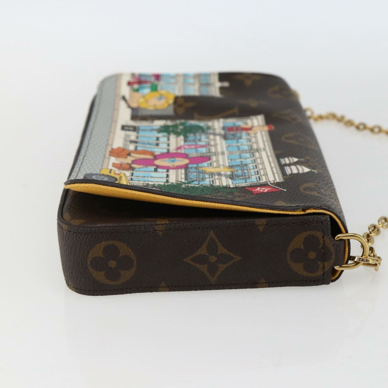 【日本直送】路易威登 Monogram Vivienne Pochette Felice 手袋 M81762 LV Auth 173194SAM-4