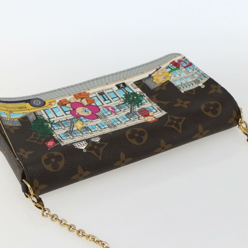 【日本直送】路易威登 Monogram Vivienne Pochette Felice 手袋 M81762 LV Auth 173194SAM-5