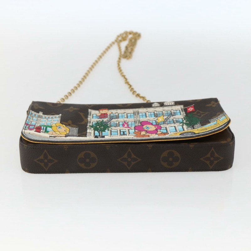 【日本直送】路易威登 Monogram Vivienne Pochette Felice 手袋 M81762 LV Auth 173194SAM-8