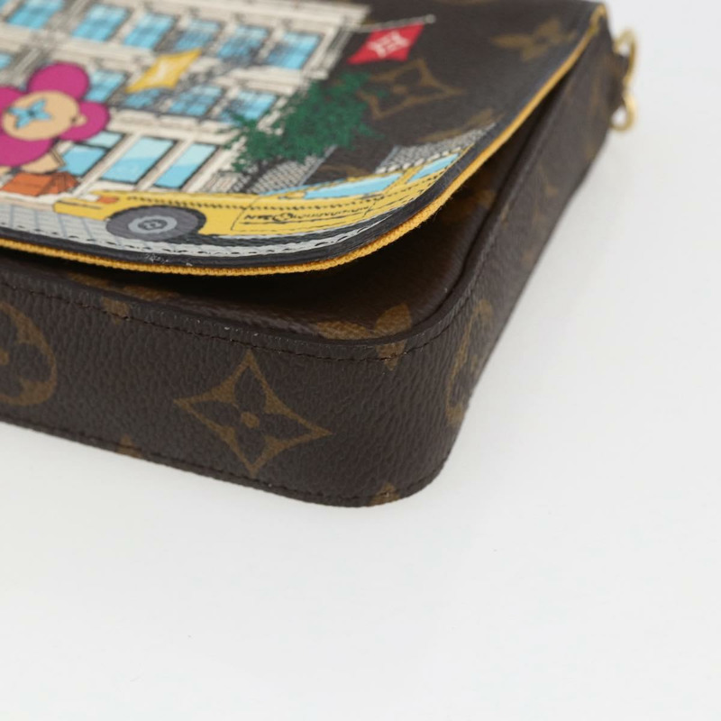 【日本直送】路易威登 Monogram Vivienne Pochette Felice 手袋 M81762 LV Auth 173194SAM-9