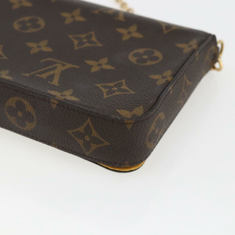 【日本直送】路易威登 Monogram Vivienne Pochette Felice 手袋 M81762 LV Auth 173194SAM-11