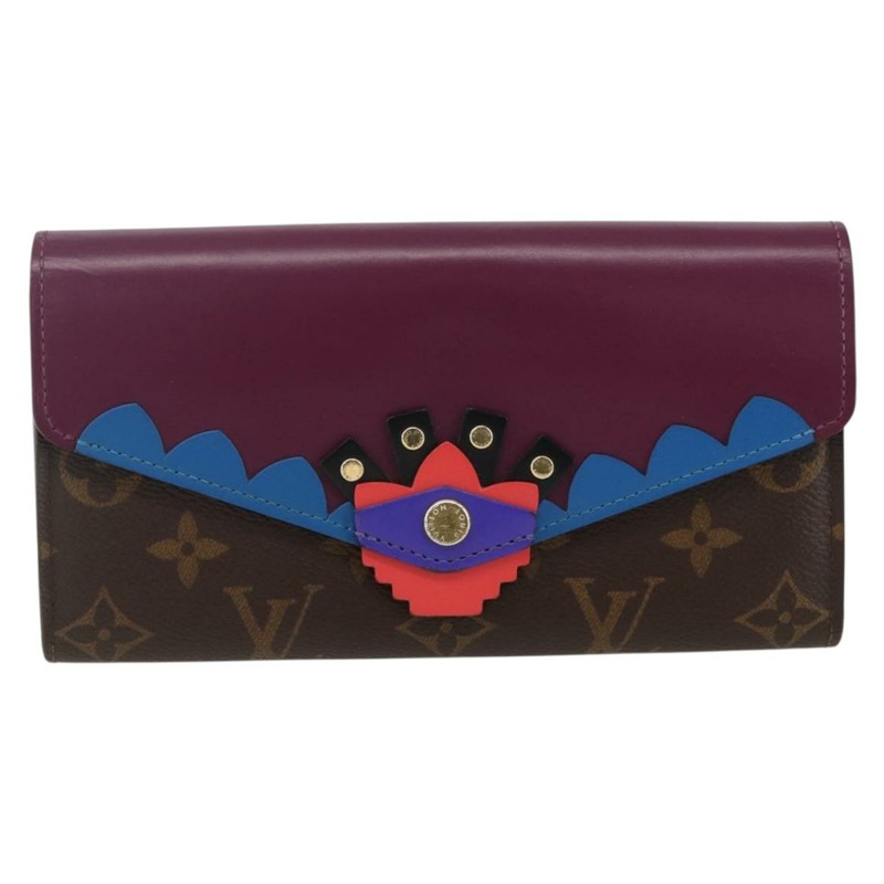 【日本直送】路易威登 Monogram Totem Portefeuille Sarah 長版皮夾 M61347 正品 165813V-1