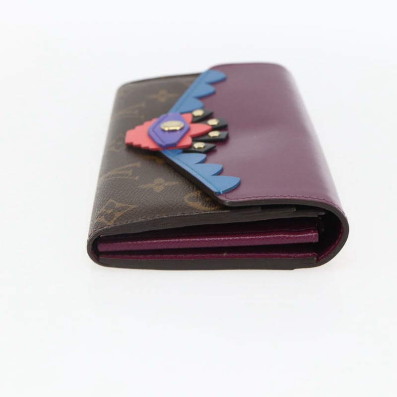 【日本直送】路易威登 Monogram Totem Portefeuille Sarah 長版皮夾 M61347 正品 165813V-4