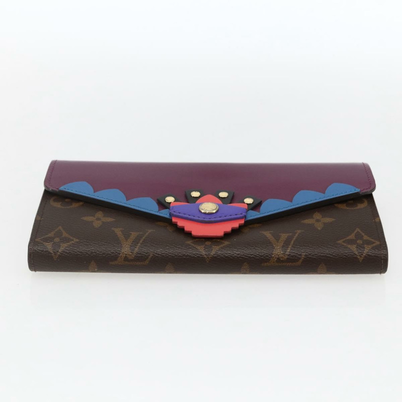 【日本直送】路易威登 Monogram Totem Portefeuille Sarah 長版皮夾 M61347 正品 165813V-6