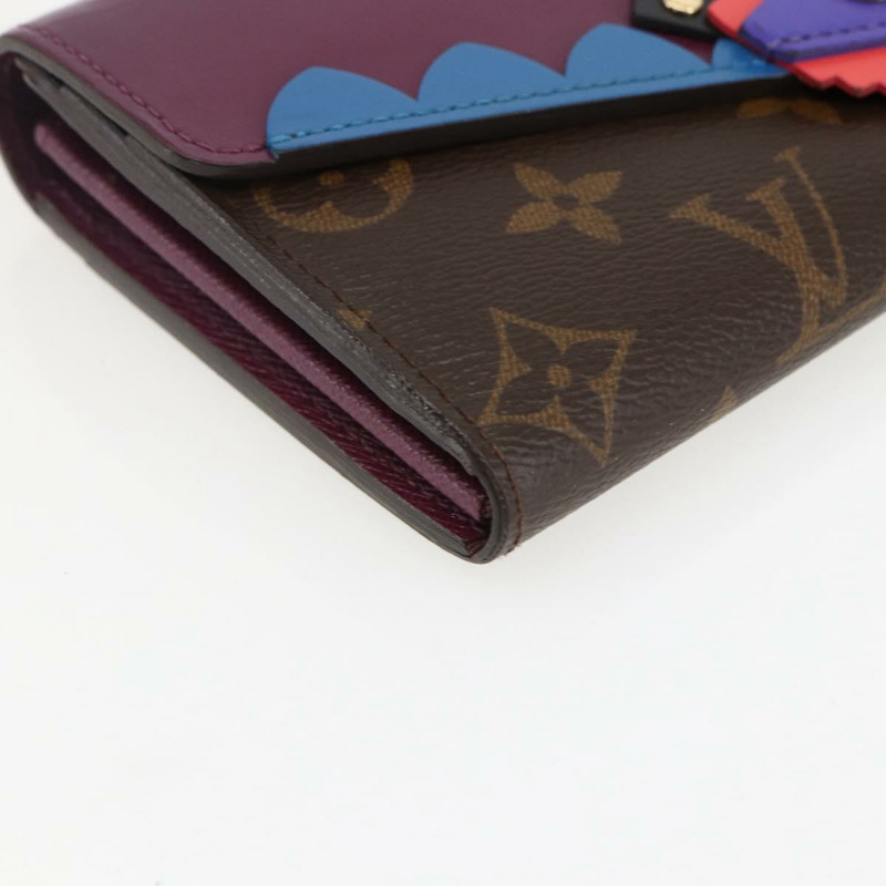 【日本直送】路易威登 Monogram Totem Portefeuille Sarah 長版皮夾 M61347 正品 165813V-8