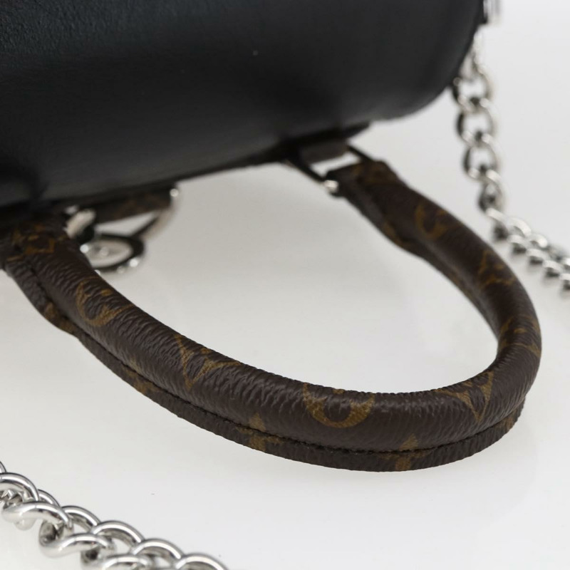 【日本直送】路易威登 Monogram Montsouris Vibe PM 雙肩包 黑色 M12587 LV 正品 161743SM-6