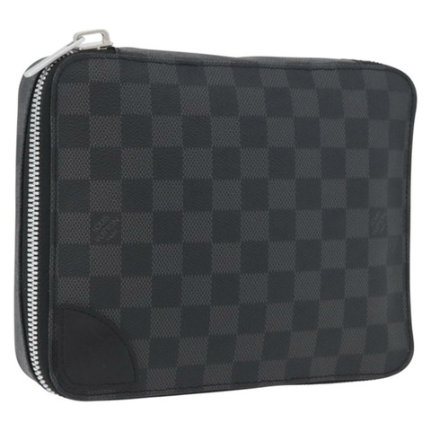 路易威登 Damier Grafitte Horizon 配件包 N41521 LV Auth 170826M