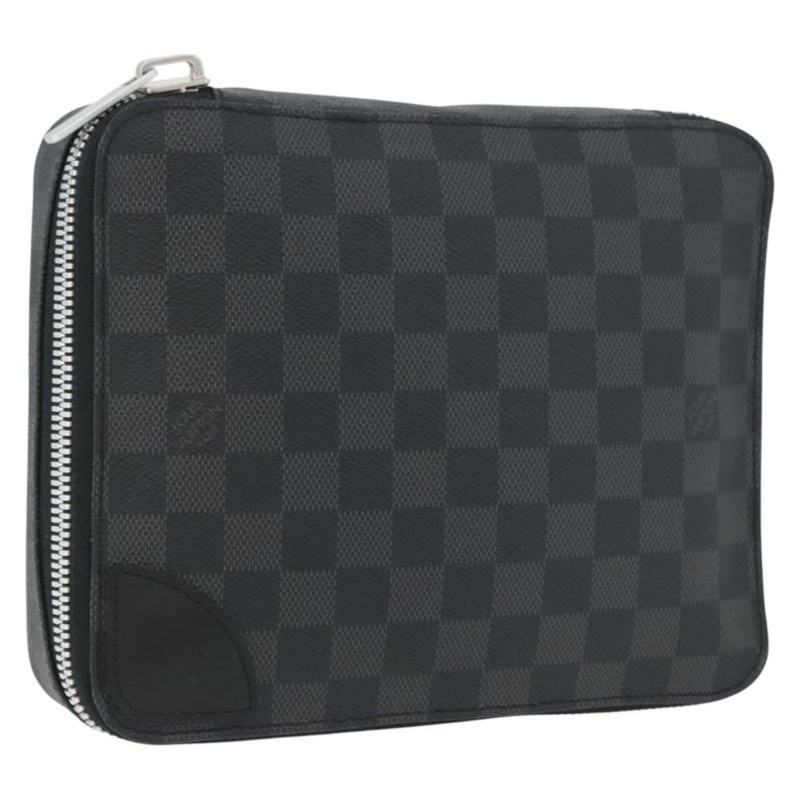 【日本直送】路易威登 Damier Grafitte Horizon 配件包 N41521 LV Auth 170826M-0