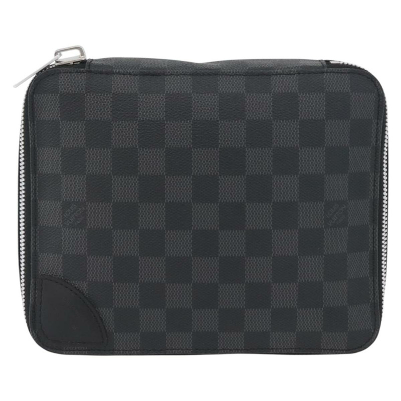 【日本直送】路易威登 Damier Grafitte Horizon 配件包 N41521 LV Auth 170826M-1