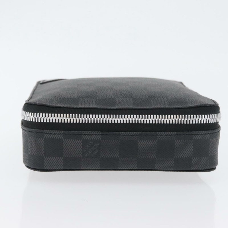 【日本直送】路易威登 Damier Grafitte Horizon 配件包 N41521 LV Auth 170826M-4