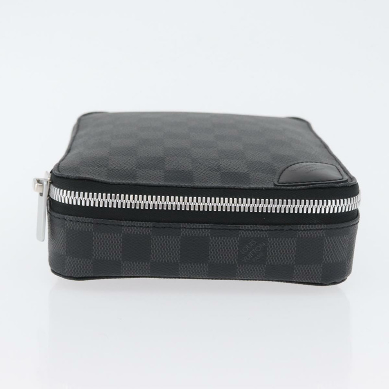 【日本直送】路易威登 Damier Grafitte Horizon 配件包 N41521 LV Auth 170826M-5