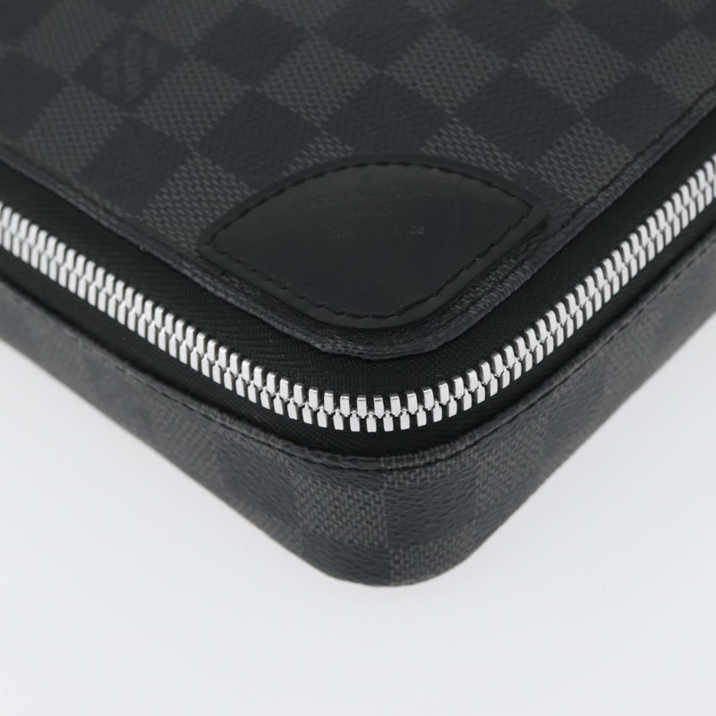 【日本直送】路易威登 Damier Grafitte Horizon 配件包 N41521 LV Auth 170826M-8