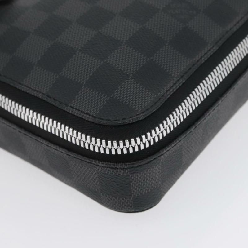 【日本直送】路易威登 Damier Grafitte Horizon 配件包 N41521 LV Auth 170826M-9