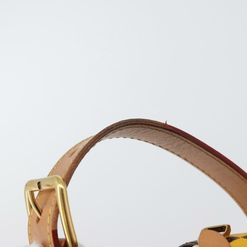 【日本直送】路易威登 Damier Locker Top Kit 化妝包 黃 N40567 LV Auth 170856M-8