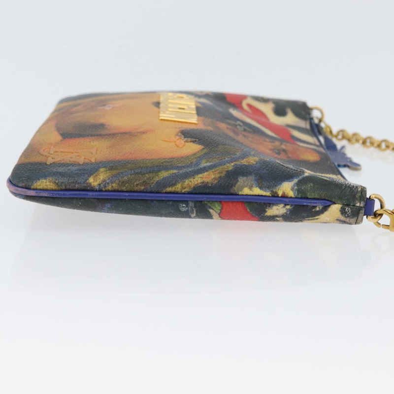 【日本直送】路易威登 Celty Pochette Plat Pouch Koons Rubens M64617 LV Auth 170658SAM-3