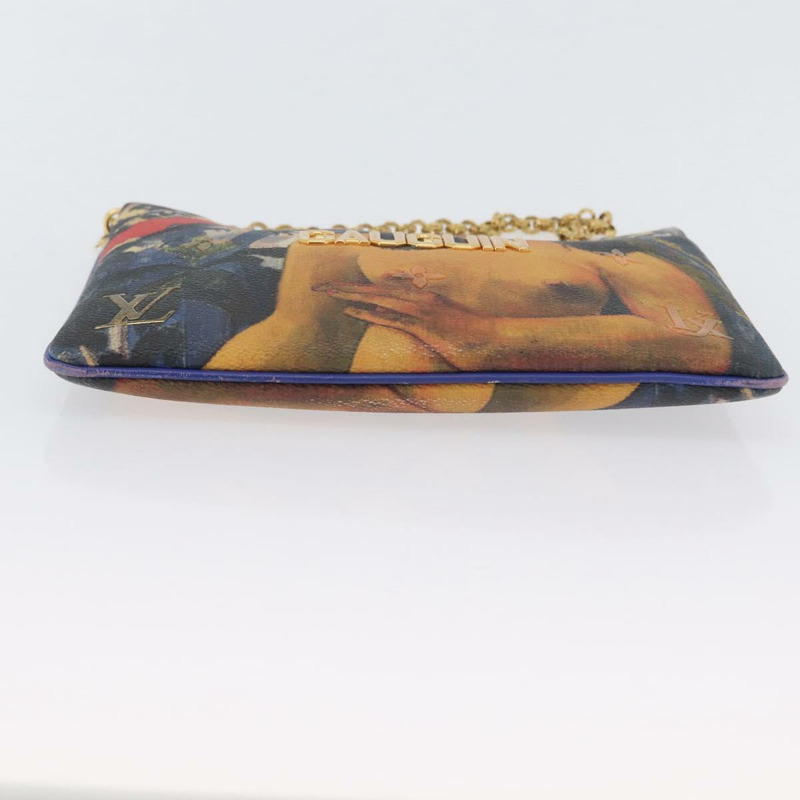 【日本直送】路易威登 Celty Pochette Plat Pouch Koons Rubens M64617 LV Auth 170658SAM-9