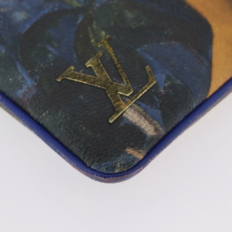 【日本直送】路易威登 Celty Pochette Plat Pouch Koons Rubens M64617 LV Auth 170658SAM-11