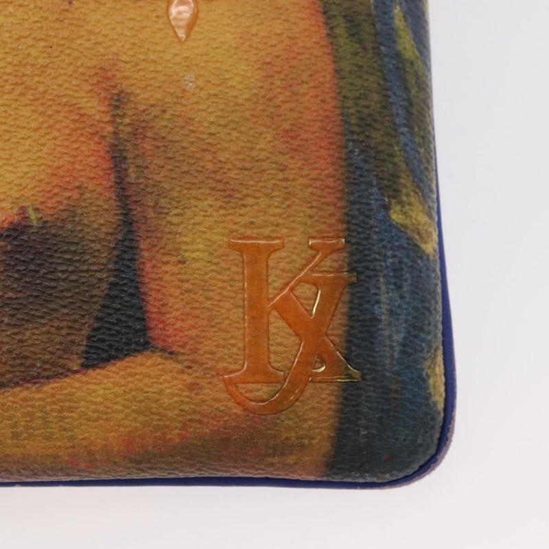 【日本直送】路易威登 Celty Pochette Plat Pouch Koons Rubens M64617 LV Auth 170658SAM-15