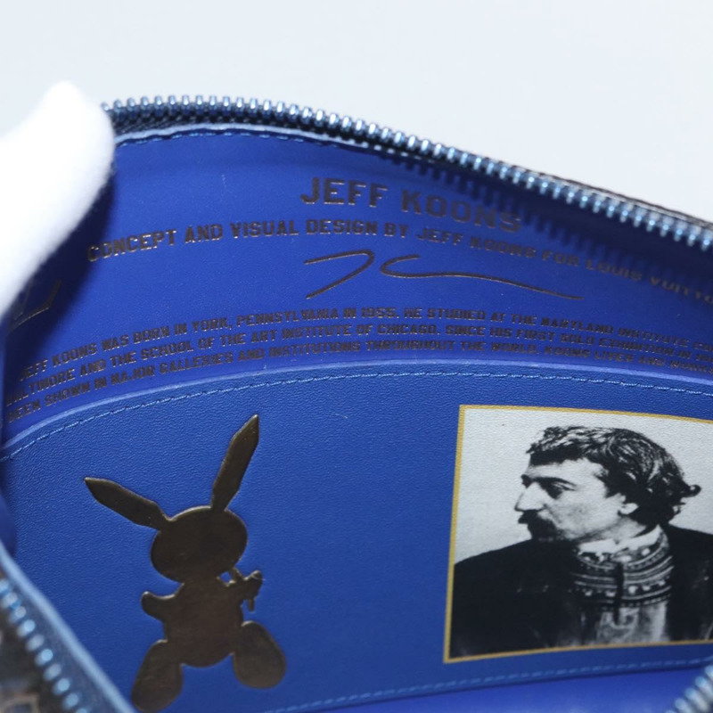 【日本直送】路易威登 Celty Pochette Plat Pouch Koons Rubens M64617 LV Auth 170658SAM-18