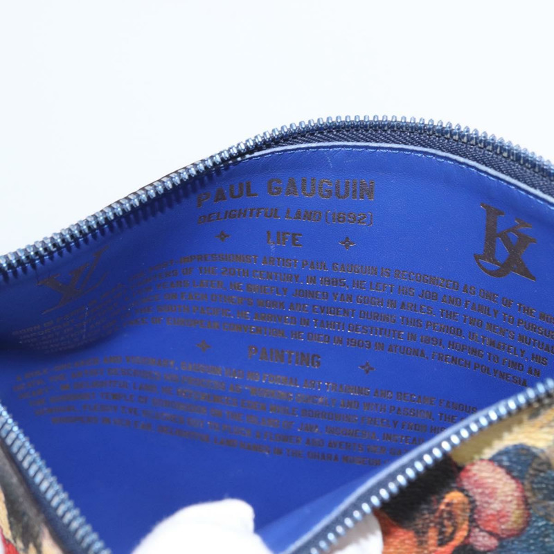 【日本直送】路易威登 Celty Pochette Plat Pouch Koons Rubens M64617 LV Auth 170658SAM-19