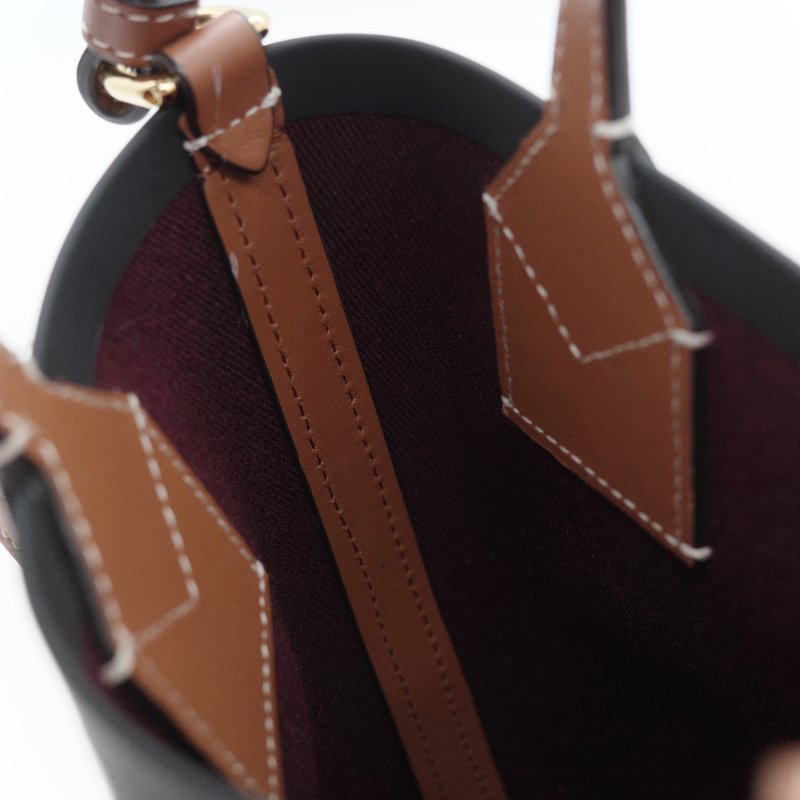 Burberry 巴寶莉 經典格紋 London 典藏米色 帆布 迷你 托特包 手提包 肩背包-12