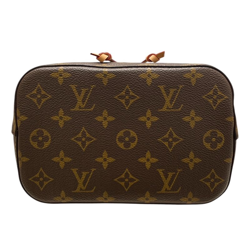 LOUIS VUITTON 路易威登 M46581 NEONOE 兩用水桶包 PVC帆布 老花 棕色 金釦-5