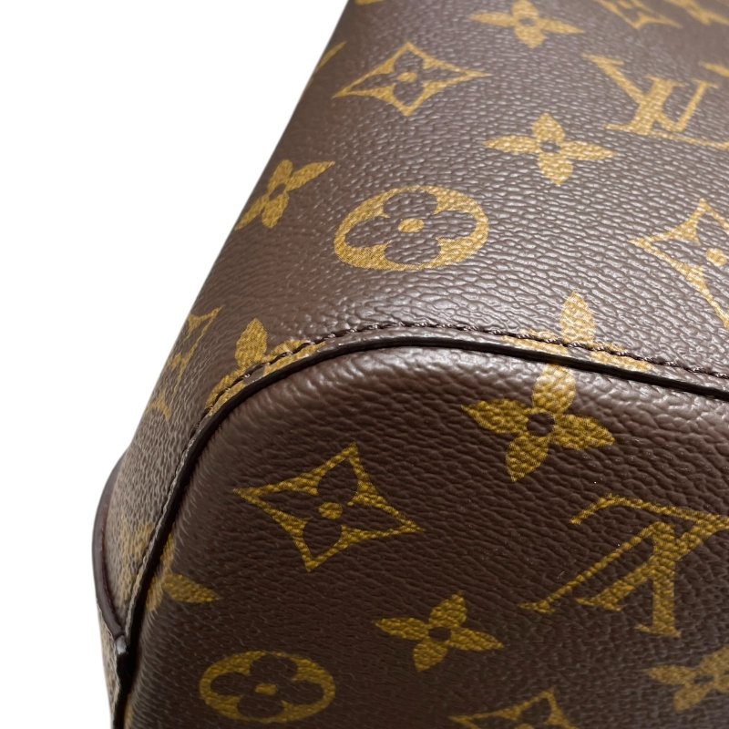 LOUIS VUITTON 路易威登 M46581 NEONOE 兩用水桶包 PVC帆布 老花 棕色 金釦-6