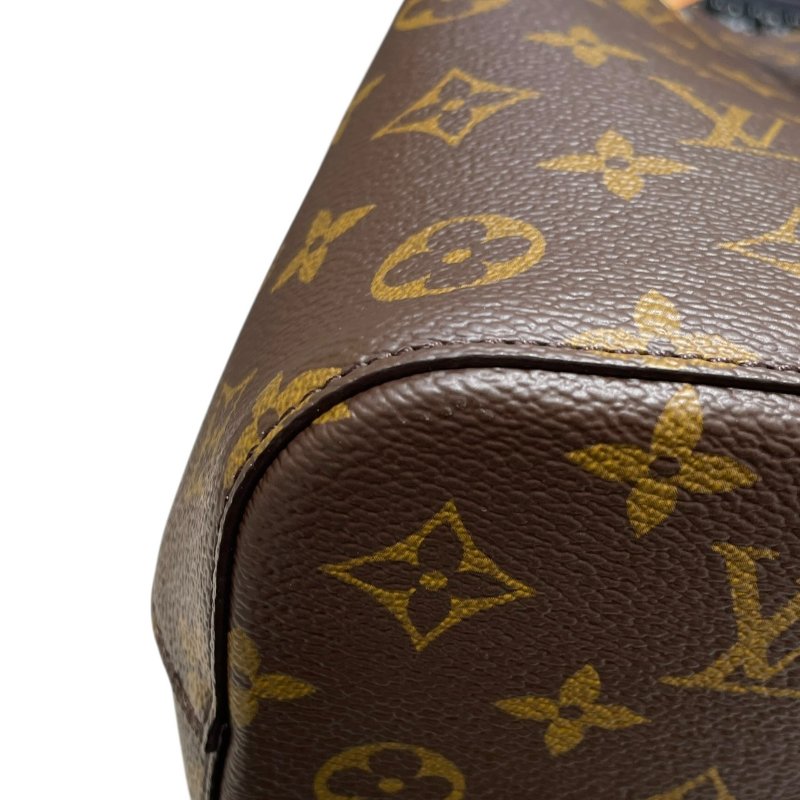 LOUIS VUITTON 路易威登 M46581 NEONOE 兩用水桶包 PVC帆布 老花 棕色 金釦-8