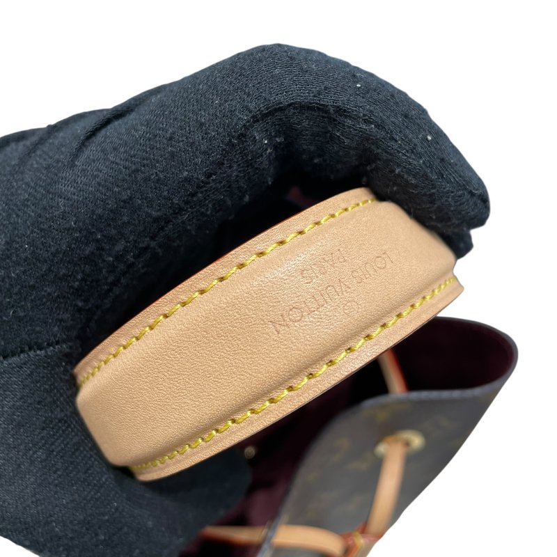 LOUIS VUITTON 路易威登 M46581 NEONOE 兩用水桶包 PVC帆布 老花 棕色 金釦-12