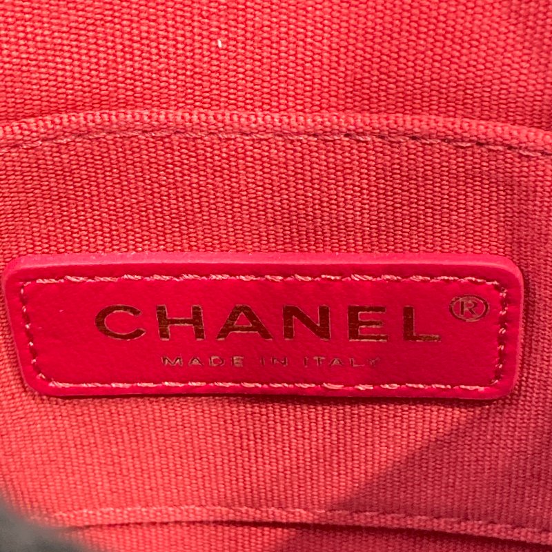 CHANEL 香奈兒 AS2542 CHAIN SHOULDER BAG 鏈條單肩包 小羊皮 黑色 金釦-13