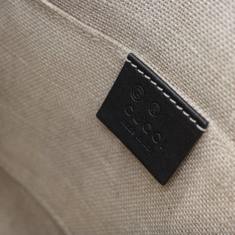 Gucci 古馳 Micro guccissima 黑色 壓紋皮革 迷你手提包 肩背包 貝殼包-15