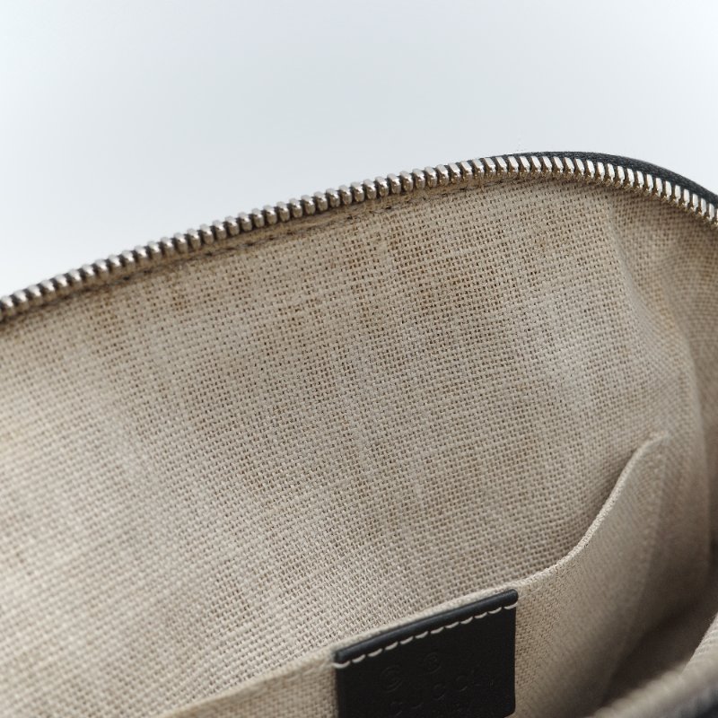 Gucci 古馳 Micro guccissima 黑色 壓紋皮革 迷你手提包 肩背包 貝殼包-19