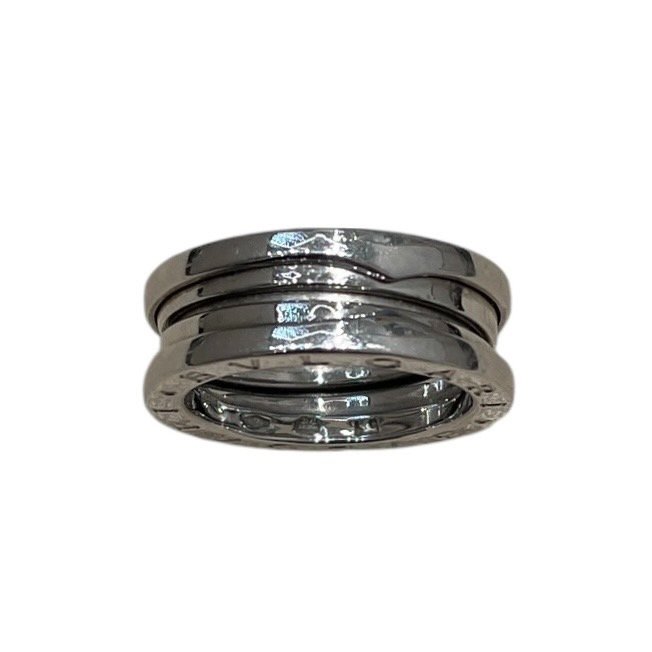 BVLGARI 寶格麗 B.ZERO1 雙圈戒 K18WG 51碼-0