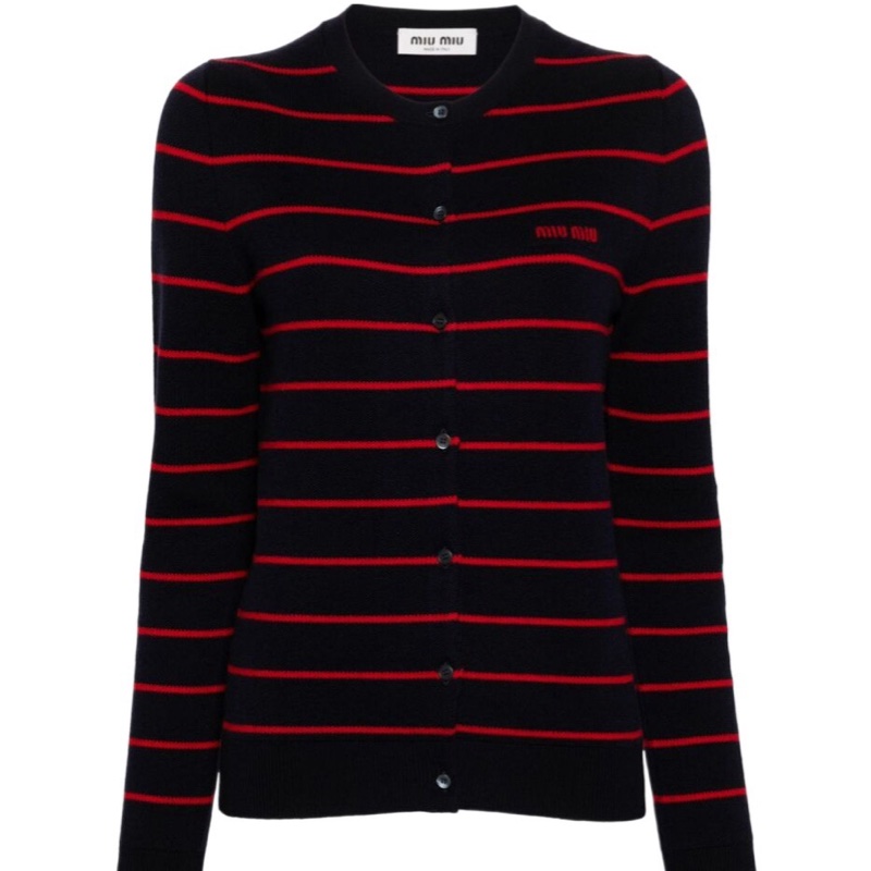 Miu Miu 女士 長袖開衫IT-36 IT-38 IT-40 IT-42 IT-44碼-0