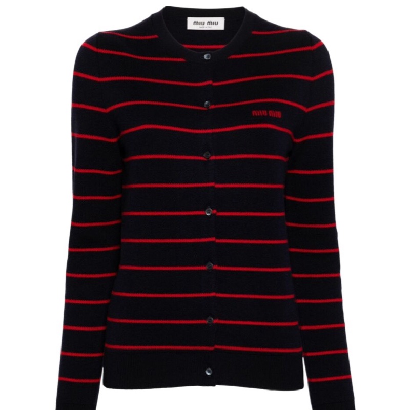 Miu Miu 女士 長袖開衫IT-36 IT-38 IT-40 IT-42 IT-44碼-4