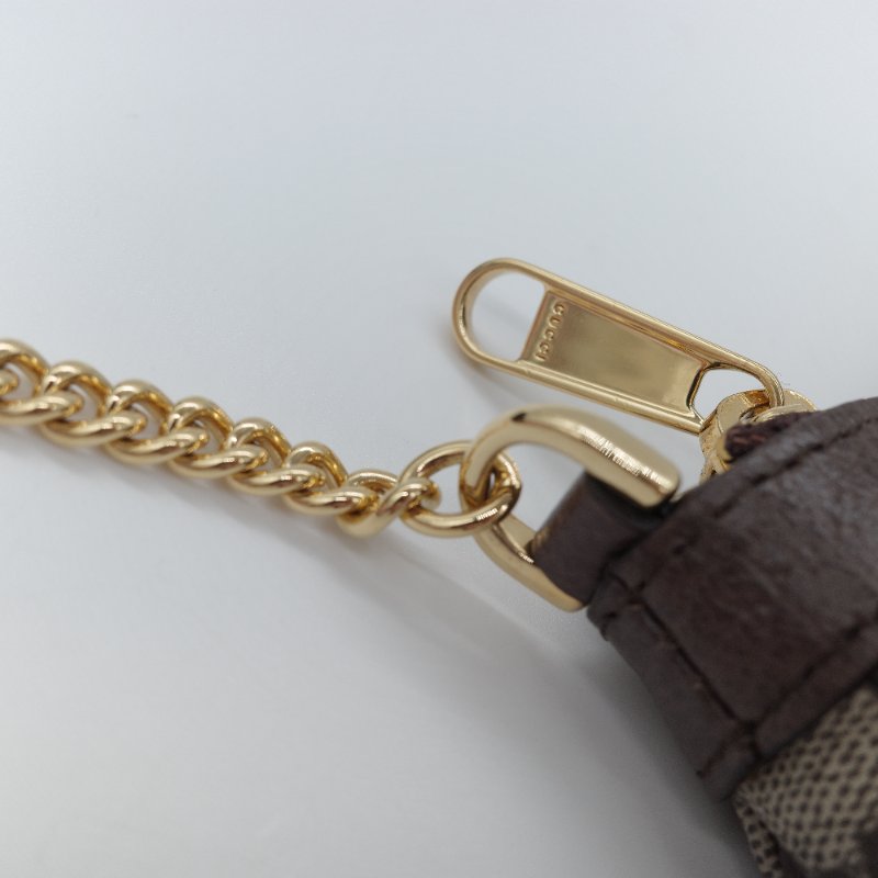 Gucci 古馳 Ophidia GG Supreme 經典棕色 帆布 迷你半月包 腋下包-7