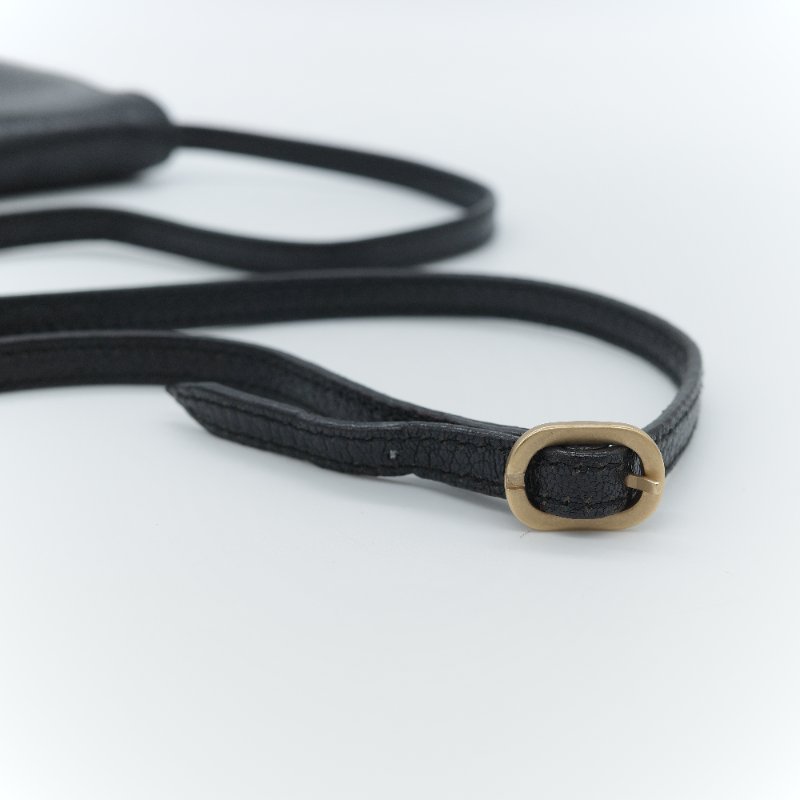 Gucci 古馳 Blondie 鉚釘小號 黑色 真皮 斜背包 半月包-10