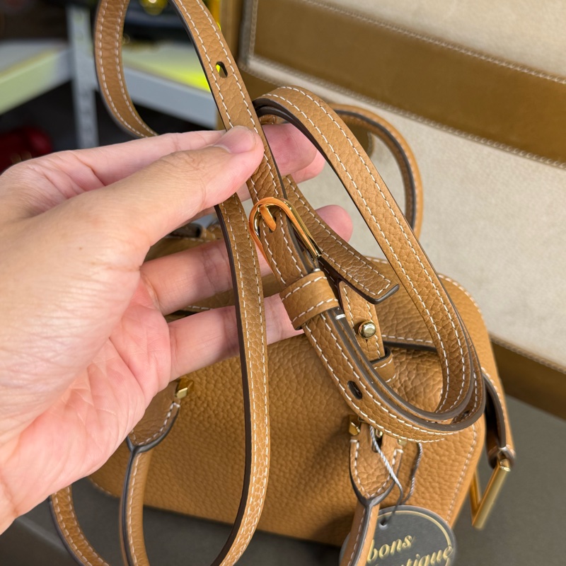 上架中🔑Delvaux 咖啡COOL BOX NANO-16