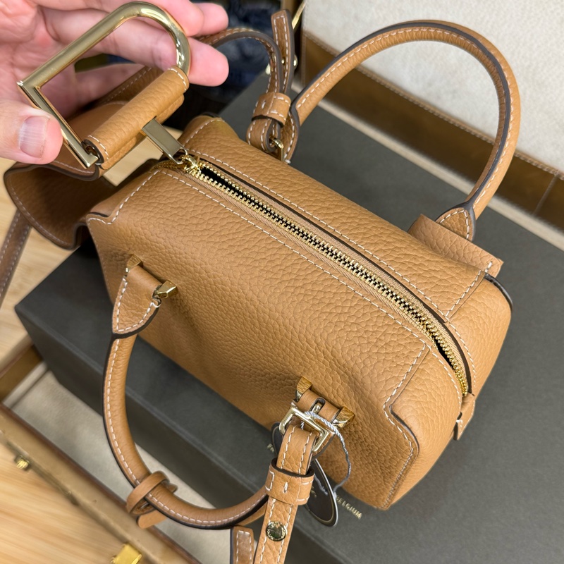 上架中🔑Delvaux 咖啡COOL BOX NANO-17
