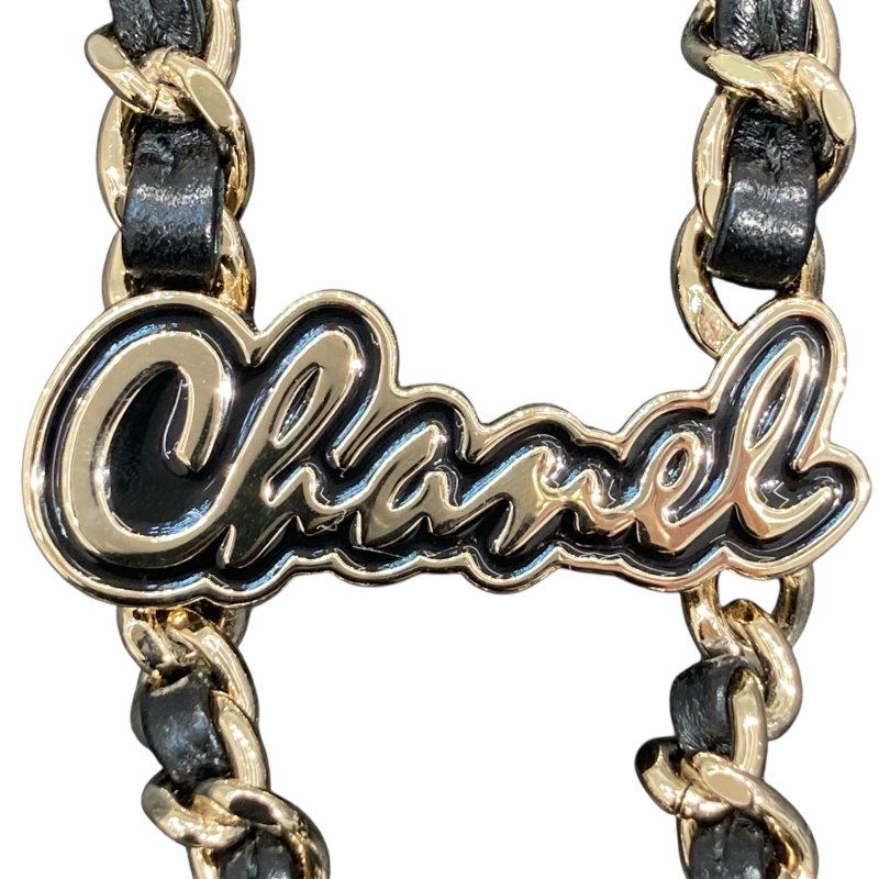 CHANEL 香奈兒 AS4810 金球雙肩束口後背包 小羊皮 黑色 淺金色-15