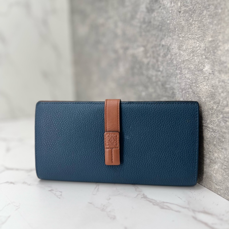 香緹國際精品 835 LOEWE 拚色長夾-0