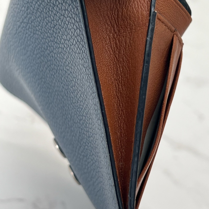 香緹國際精品 835 LOEWE 拚色長夾-12