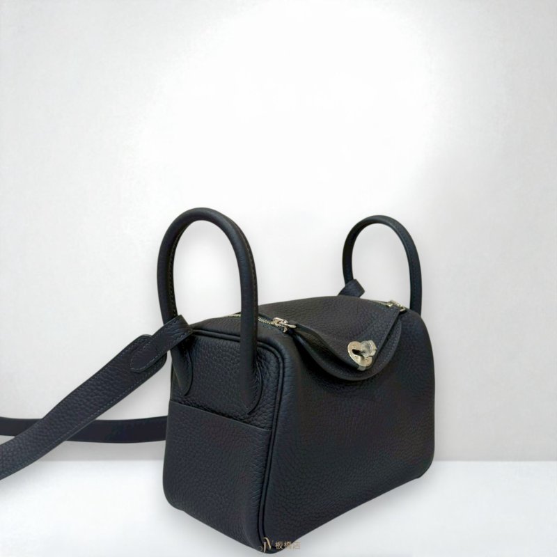 JY0325-Hermes 3Y水冰藍銀扣二代Mini Lindy-2