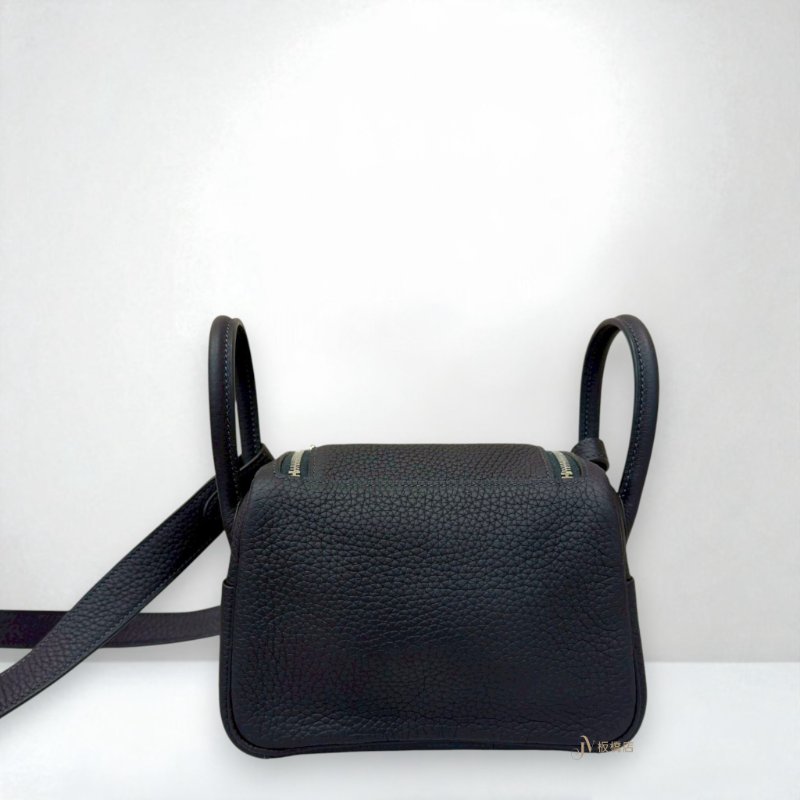 JY0325-Hermes 3Y水冰藍銀扣二代Mini Lindy-3